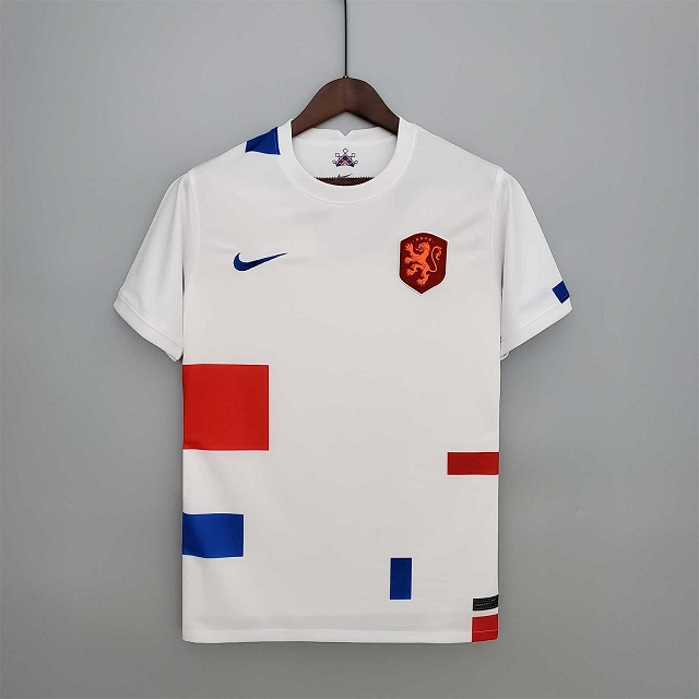 AAA Quality Netherlands 2022 Away White Soccer Jersey